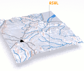 3d view of Asal