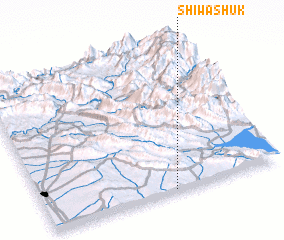 3d view of Shiwāshūk