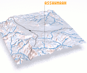 3d view of Aş Şawma‘ah