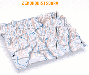 3d view of Zemo Kodistsqaro