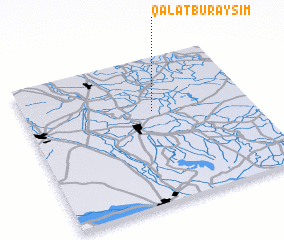 3d view of Qal‘at Buraysim