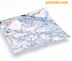 3d view of Qerkh Bolāgh