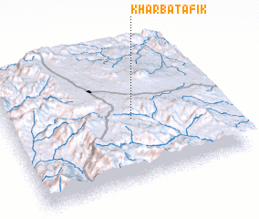3d view of Kharbat Afīk