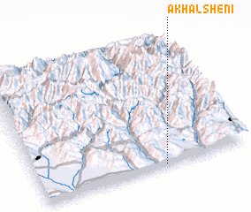 3d view of (( Akhalsheni ))