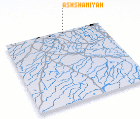 3d view of Ash Shāmīyah