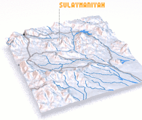 3d view of Sulaymānīyah