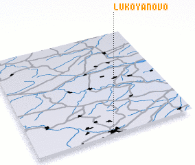 3d view of Lukoyanovo