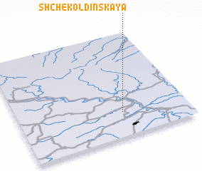 3d view of Shchekoldinskaya