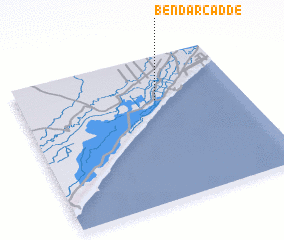 3d view of Bendar Cadde