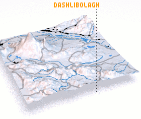 3d view of Dāshlī Bolāgh