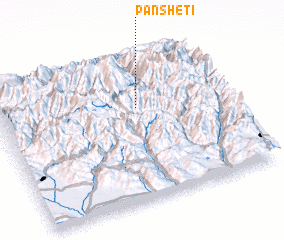3d view of P\