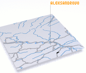 3d view of (( Aleksandrovo ))