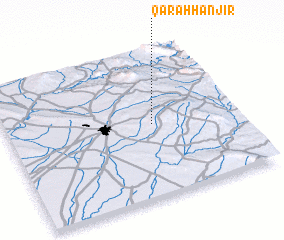 3d view of Qarah Hanjīr