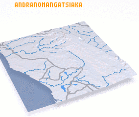 3d view of Andranomangatsiaka