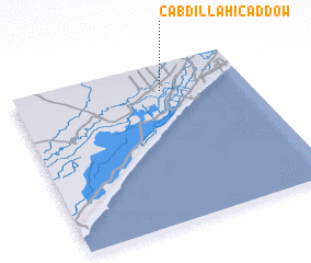 3d view of Cabdillahi Caddow