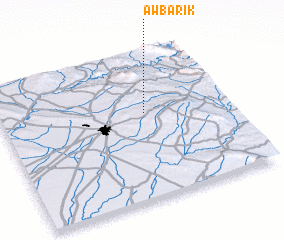 3d view of Āw Bārīk