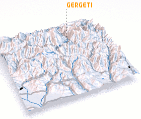3d view of (( Gergeti ))