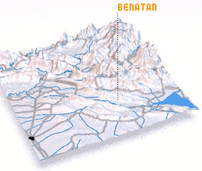 3d view of Bēnātān