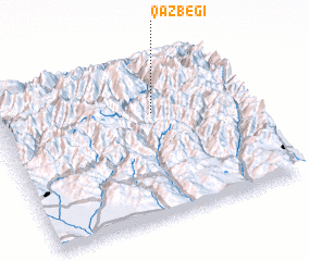 3d view of Qazbegi