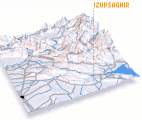 3d view of Izūp Şaghīr