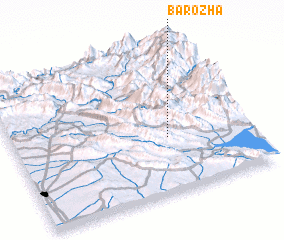 3d view of Barōzha