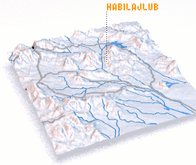 3d view of Ḩabīl Ajlub