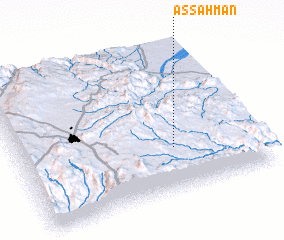 3d view of As Sahmān