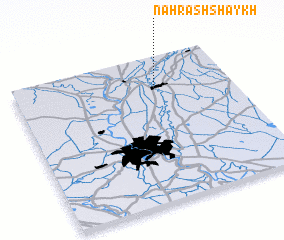 3d view of Nahr ash Shaykh