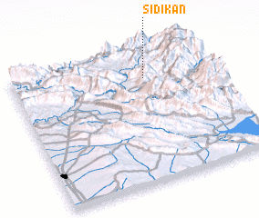 3d view of Sidikan