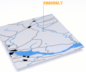 3d view of Khakhaly