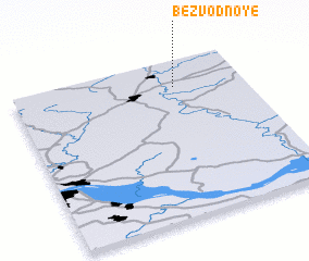 3d view of Bezvodnoye