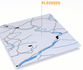 3d view of Ploskovo