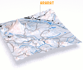 3d view of Ararat