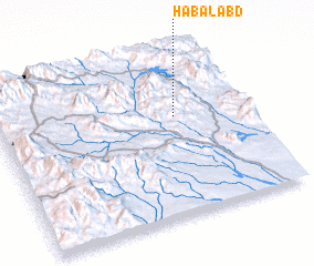 3d view of Habal Abd