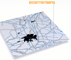 3d view of As Sayyid Tawfīq