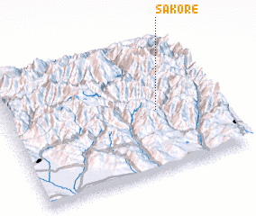 3d view of Sakore