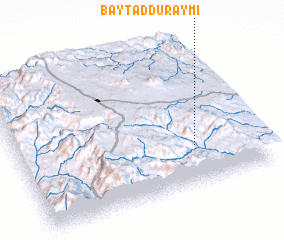 3d view of Bayt aḑ Ḑuraymī