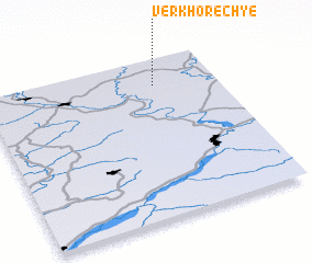 3d view of Verkhorech\