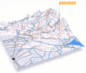 3d view of Bānamān