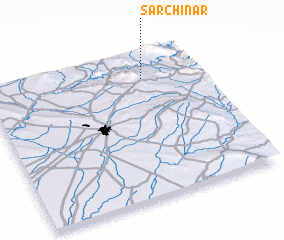 3d view of Sarchinār