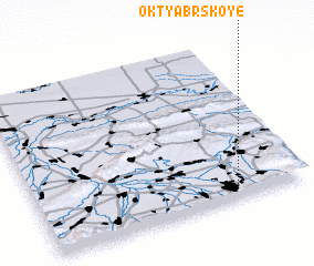 3d view of Oktyabr\