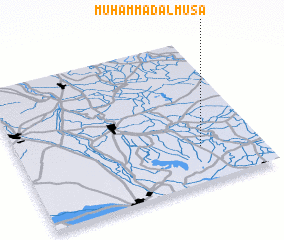 3d view of Muḩammad al Mūsá