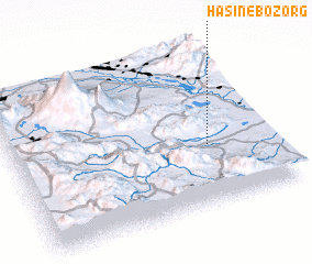 3d view of Hāsīn-e Bozorg