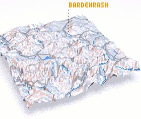 3d view of Bardeh Rash