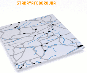 3d view of Staraya Fëdorovka