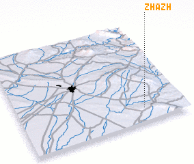 3d view of Zhāzh