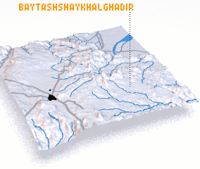 3d view of Bayt ash Shaykh al Ghādir