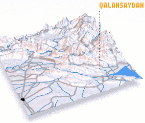 3d view of Qalah Saydah