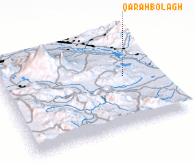 3d view of Qarah Bolāgh