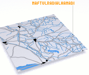 3d view of Maftūl Rāḑī al Ḩamādī